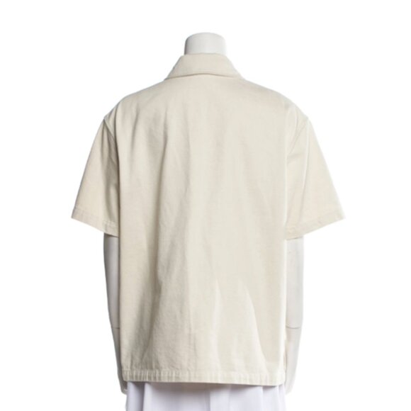 Simkhai Short Sleeve Button-Up Top - Picture 3 of 3